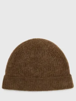 Shoes & Accessories>John Varvatos LENOIR BEANIE DEEPOLIVE
