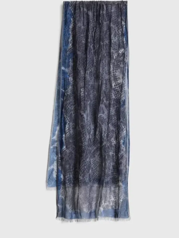 Scarves & Ties>John Varvatos LENZIE SCARF FLATGREY