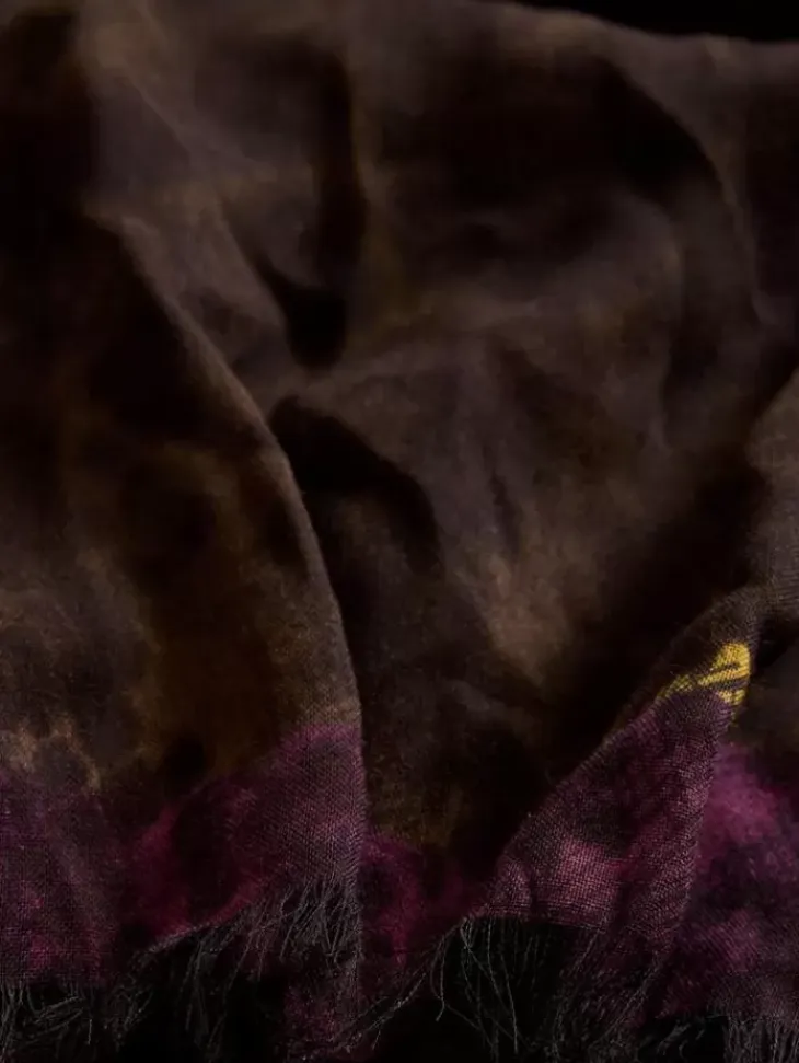 Scarves & Ties>John Varvatos LENZIE SCARF TAMARIND