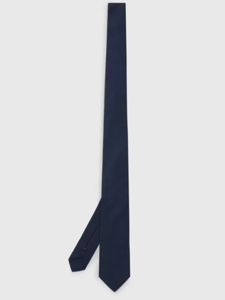 Scarves & Ties>John Varvatos LEONE SLIM TIE NAVY