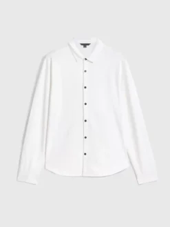 Shirts>John Varvatos LEVI SHIRT WHITE