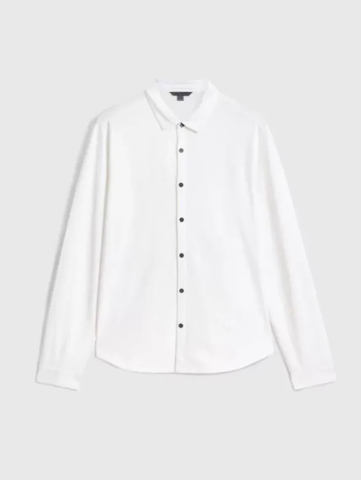 Shirts>John Varvatos LEVI SHIRT WHITE