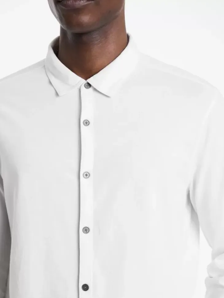 Shirts>John Varvatos LEVI SHIRT WHITE