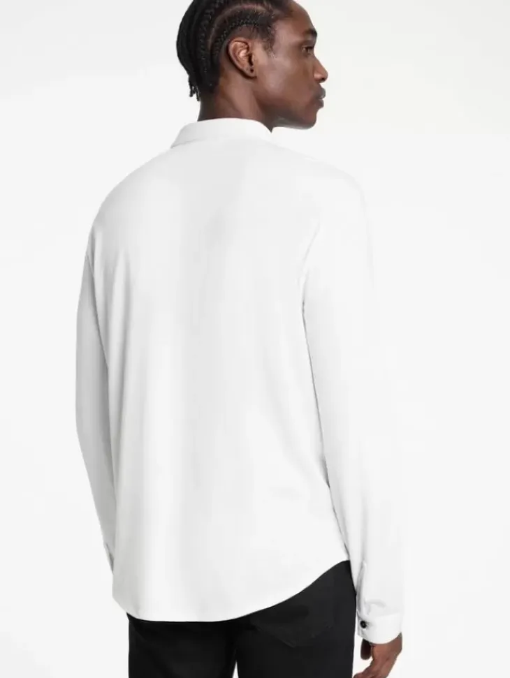 Shirts>John Varvatos LEVI SHIRT WHITE