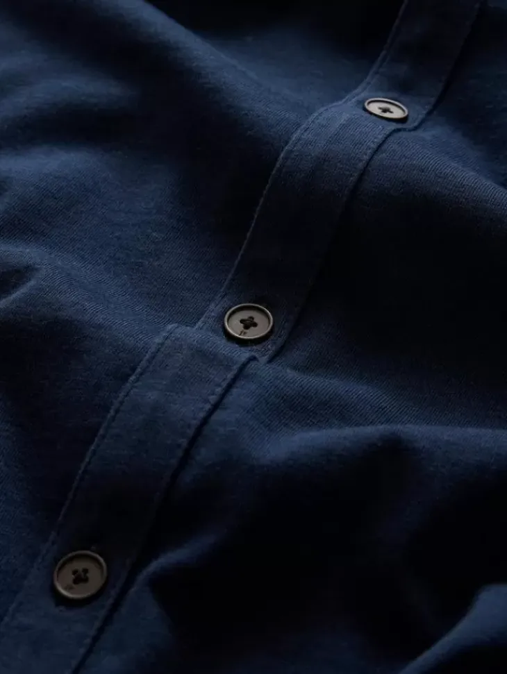 Shirts>John Varvatos LEVI SHIRT NAVY