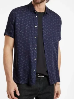 Tops>John Varvatos LOREN SHIRT NAVY