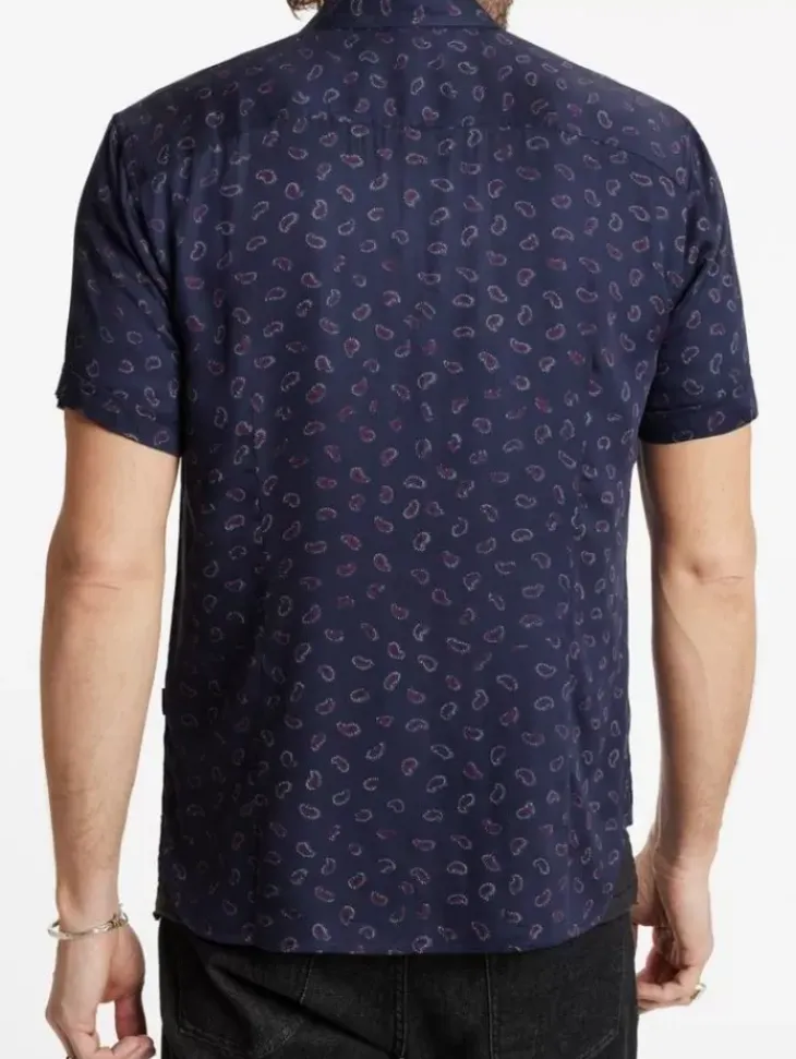 Tops>John Varvatos LOREN SHIRT NAVY