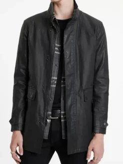 Tops>John Varvatos LUTHER JACKET BLACK