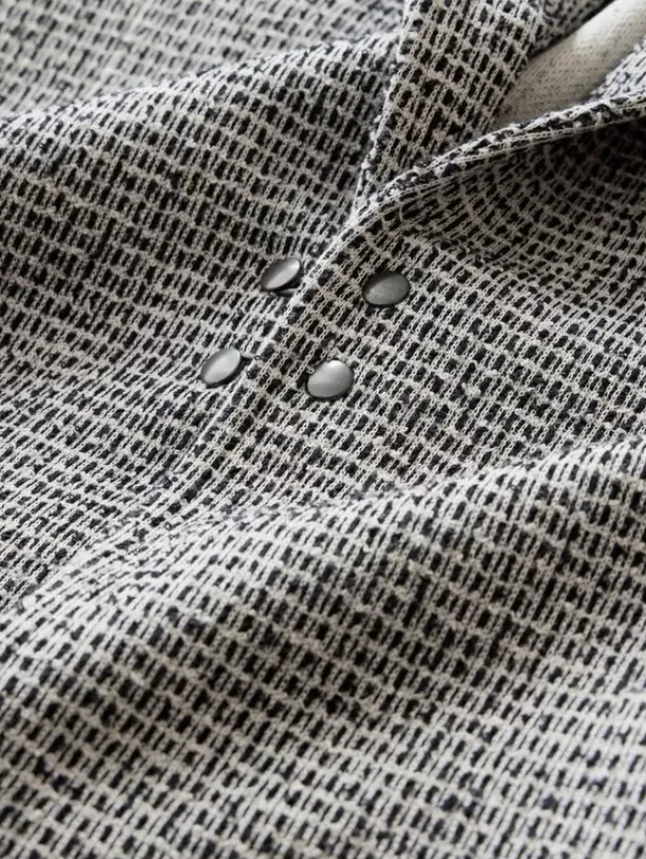 Tops>John Varvatos LYNN JACKET BLACK/WHITE