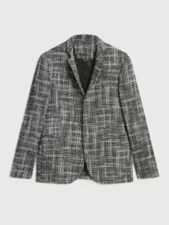 Coats And Jackets|Suit Jackets>John Varvatos MADISON JACKET BLACK/WHITE