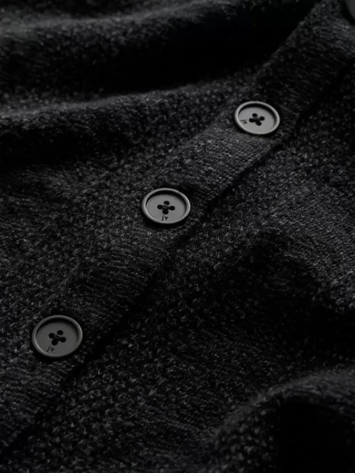Henleys>John Varvatos MADOC HENLEY BLACK