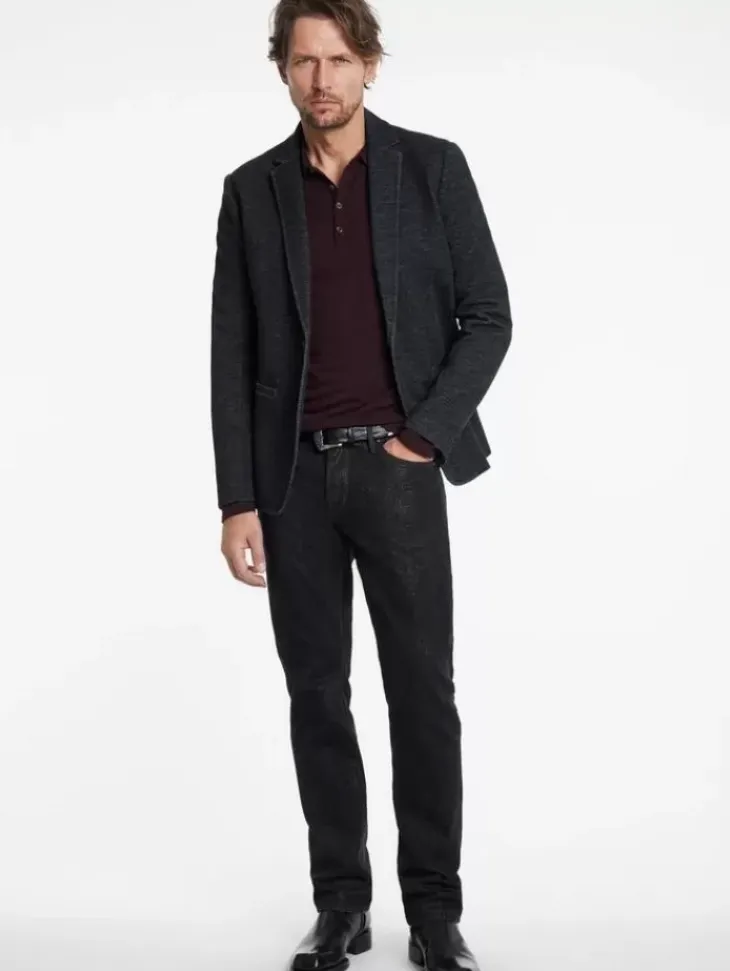 Polos>John Varvatos MALEO POLO Merlot