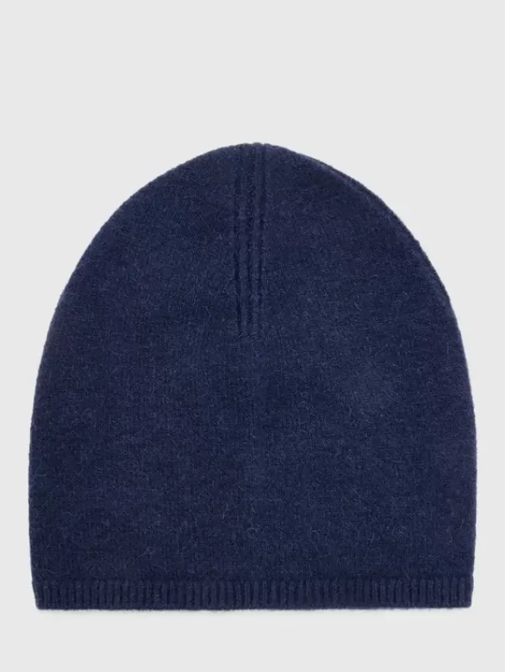 Shoes & Accessories>John Varvatos MARCO BEANIE NAVY