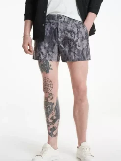 Jeans & Pants>John Varvatos MAUI SWIM SHORTS DKSTEELHTR