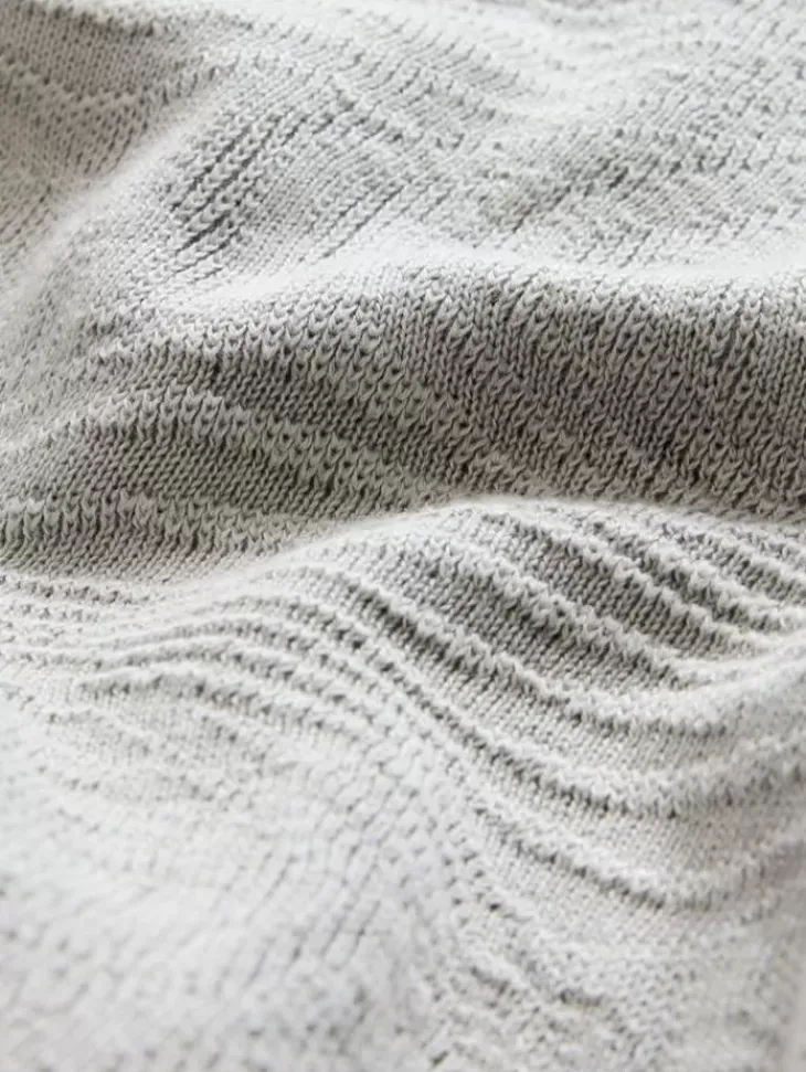 Sweaters>John Varvatos MERCER CREW MOONSHADOW