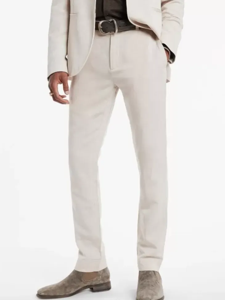 Jeans & Pants>John Varvatos MERCER PANTS MACADAMIA