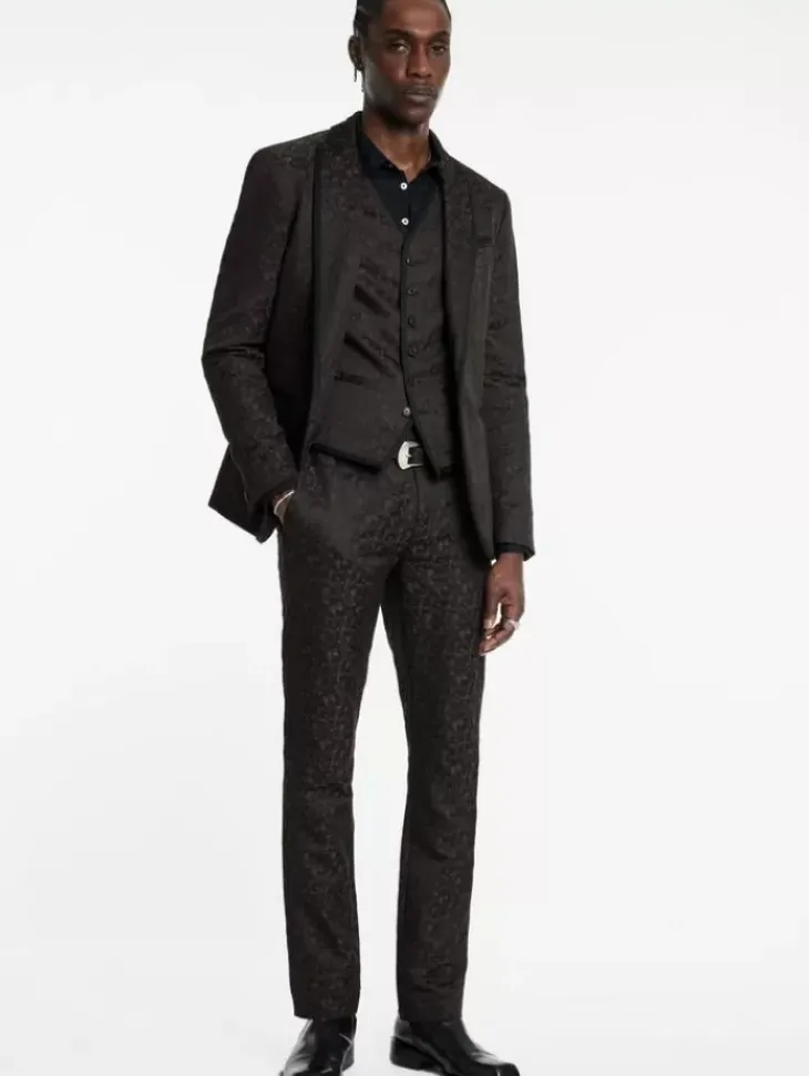 Dress Pants>John Varvatos MERCER PANTS CHARCOALGREY