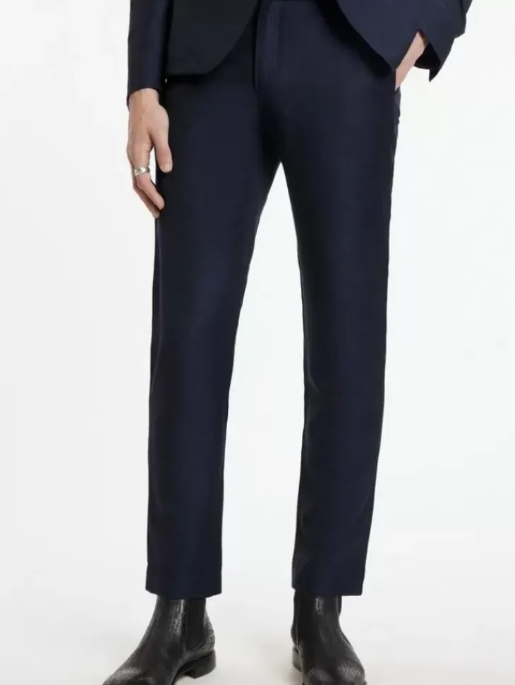 Jeans & Pants>John Varvatos MERCER PANTS BLUEBLACK