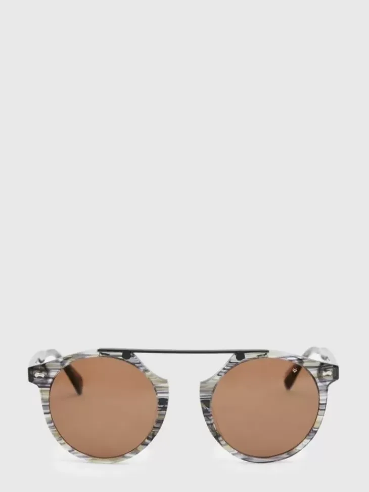 Eyewear>John Varvatos MERCER ROUND BAR NOCOLOR
