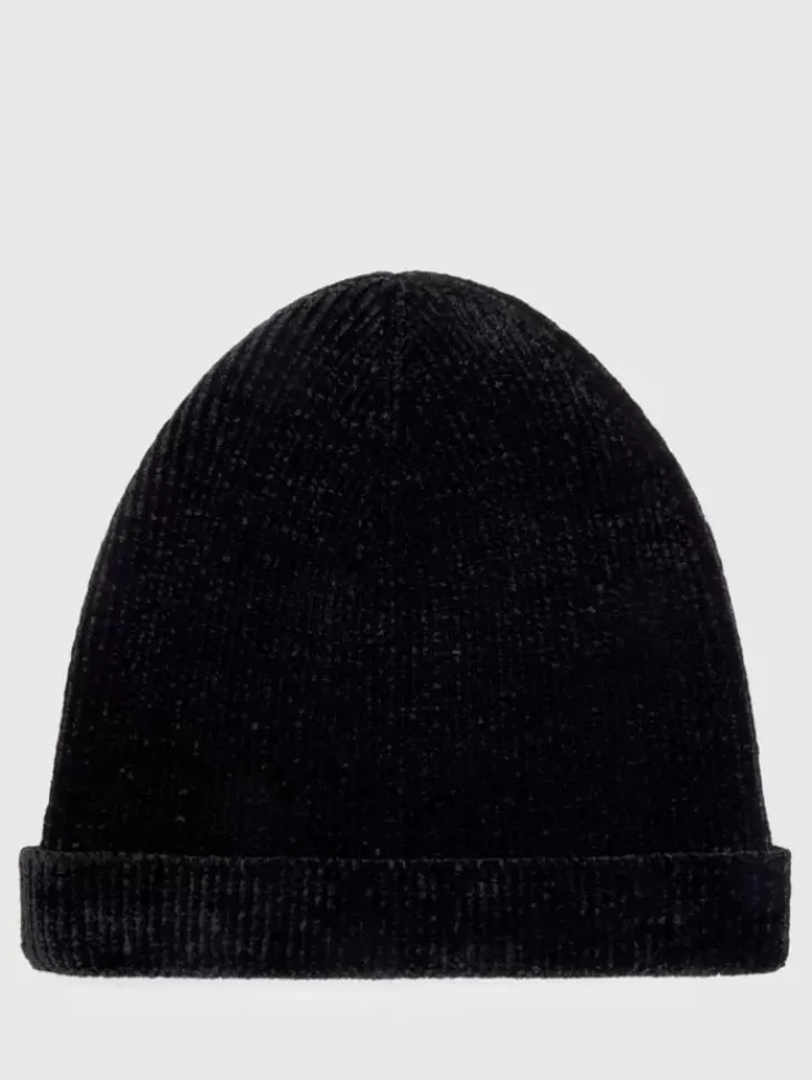 Shoes & Accessories>John Varvatos MONTROSE BEANIE BLACK
