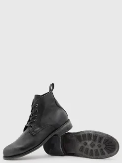 Shoes & Accessories>John Varvatos MOTO LACE BOOT CHARCOAL