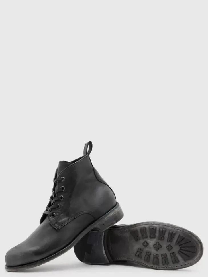 Shoes & Accessories>John Varvatos MOTO LACE BOOT CHARCOAL