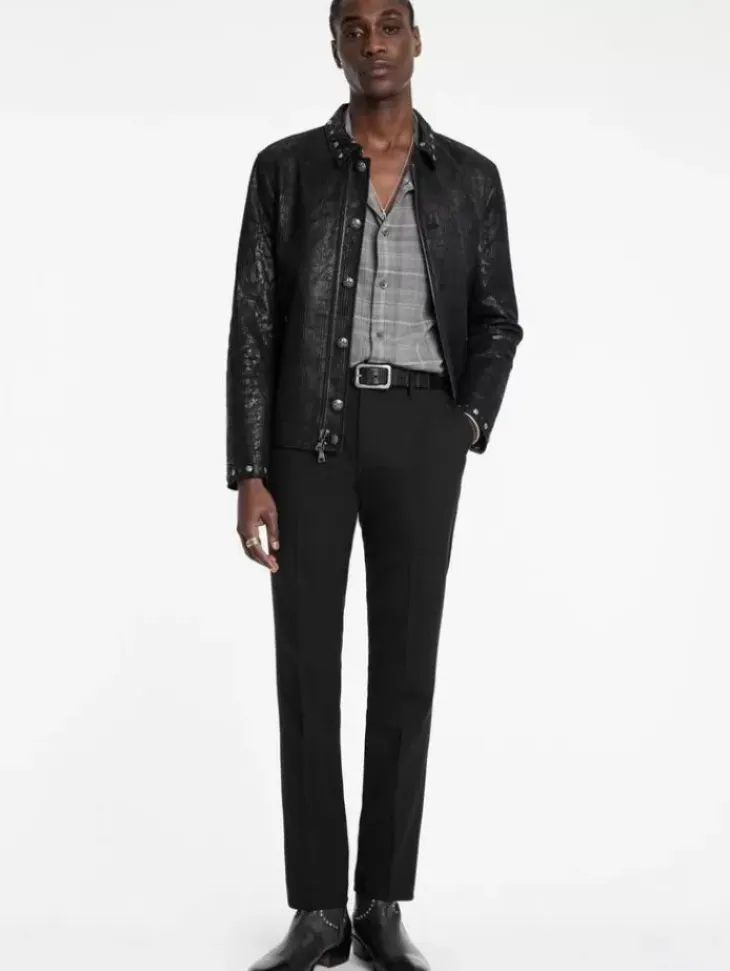 Pants>John Varvatos MOTOR CITY PANT BLACK
