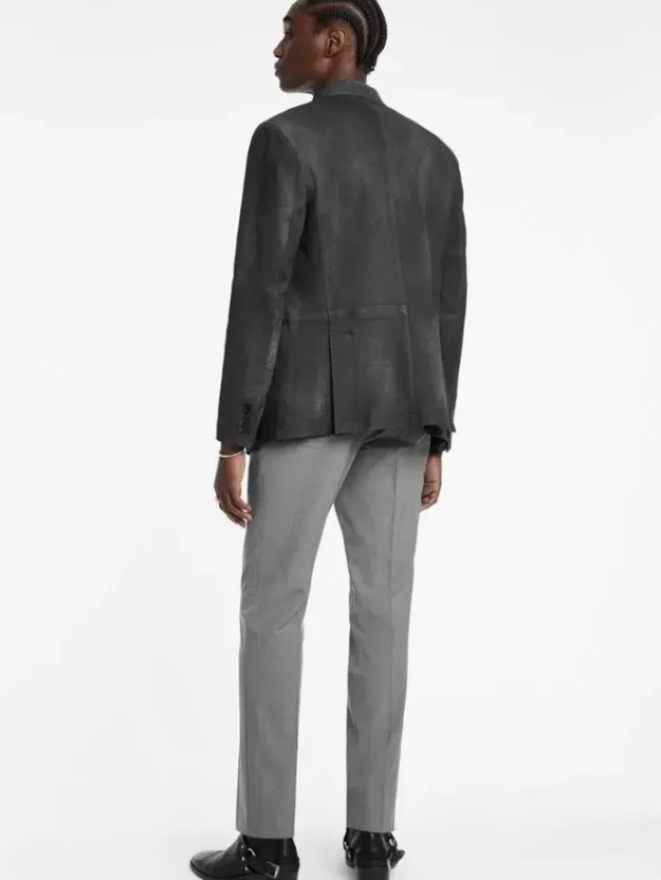 Pants>John Varvatos MOTOR CITY PANT BLK/OFFWHIT