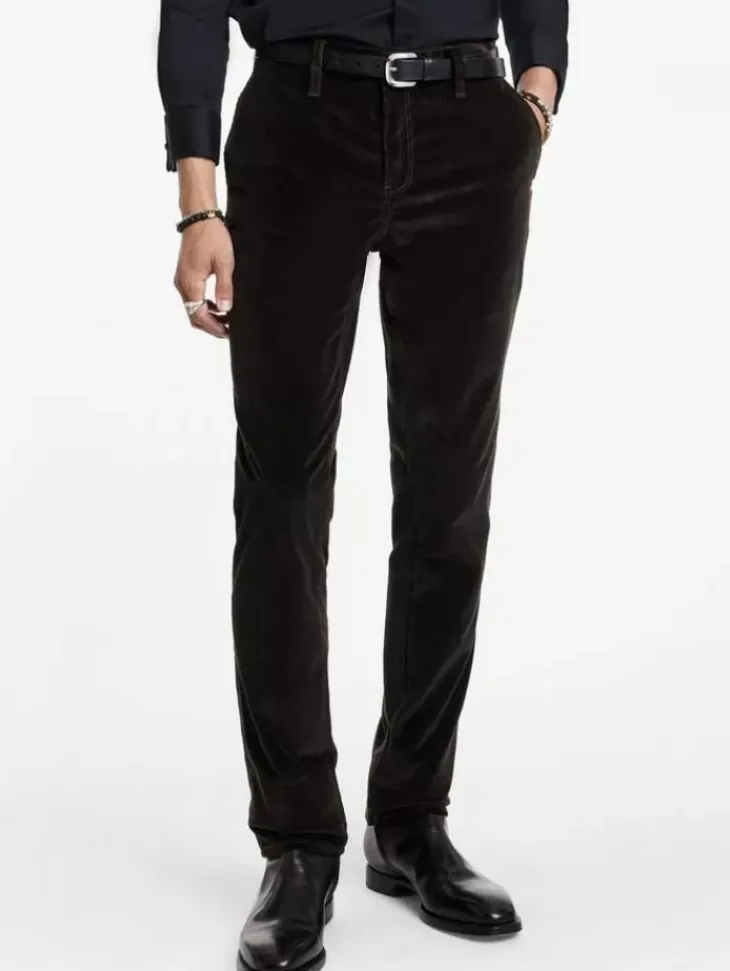Dress Pants|Pants>John Varvatos MOTOR CITY PANTS CHOCOLATE