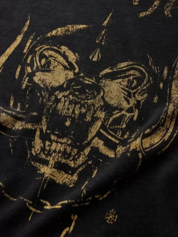 Graphic Tees>John Varvatos MOTORHEAD TEE BLACK