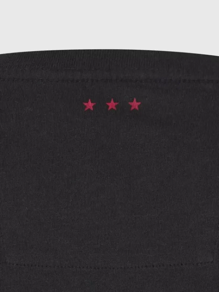 Graphic Tees>John Varvatos MULTI PEACE HAND TEE BLACK