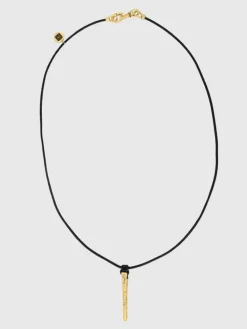Jewelry>John Varvatos NAILS BRASS NECKLACE NOCOLOR