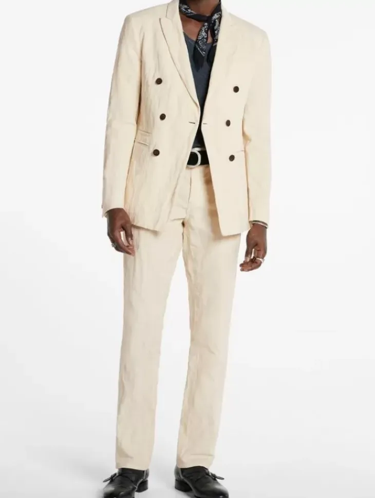 Leather & Outerwear|Tops>John Varvatos NAMO JACKET CHINAWHITE