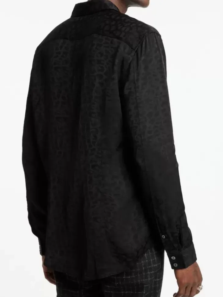Tops>John Varvatos NASH SHIRT BLACKTINT