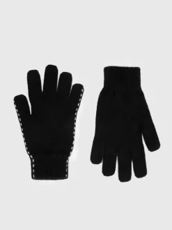 Shoes & Accessories>John Varvatos NOVAIS GLOVES BLACK