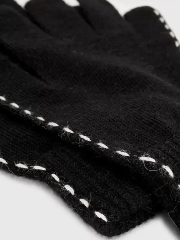 Shoes & Accessories>John Varvatos NOVAIS GLOVES BLACK
