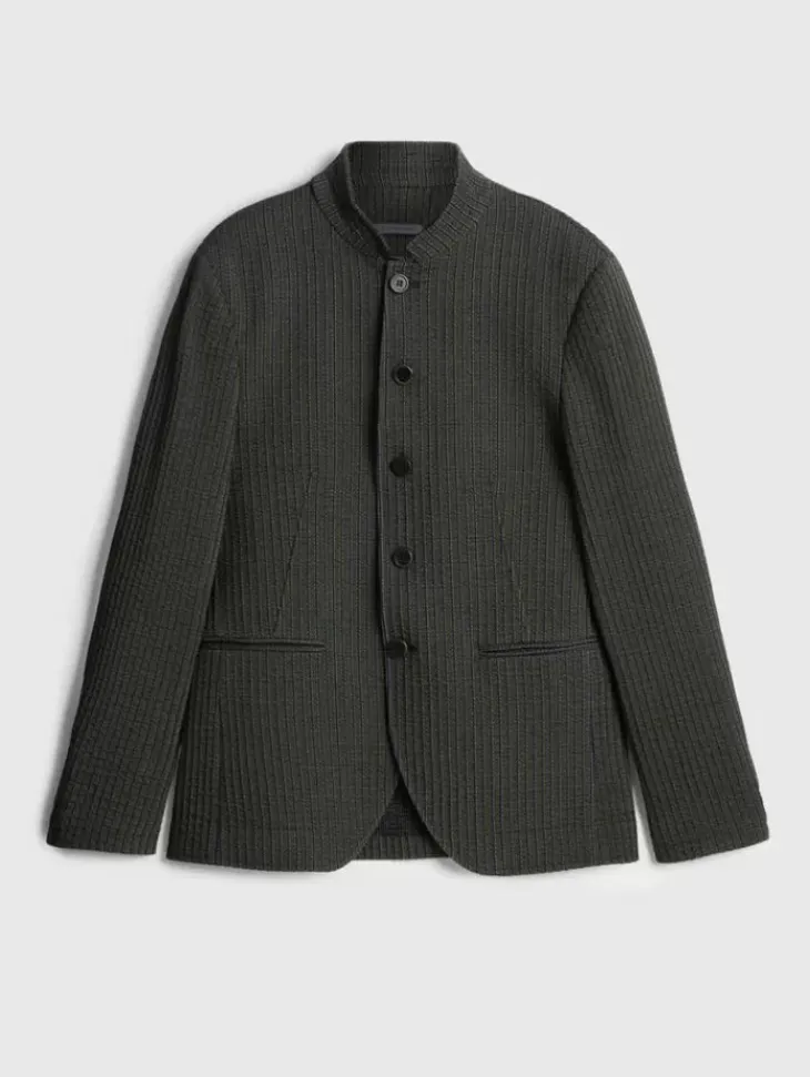 Leather & Outerwear|Tops>John Varvatos OLINVILLE JACKET DEEPOLIVE