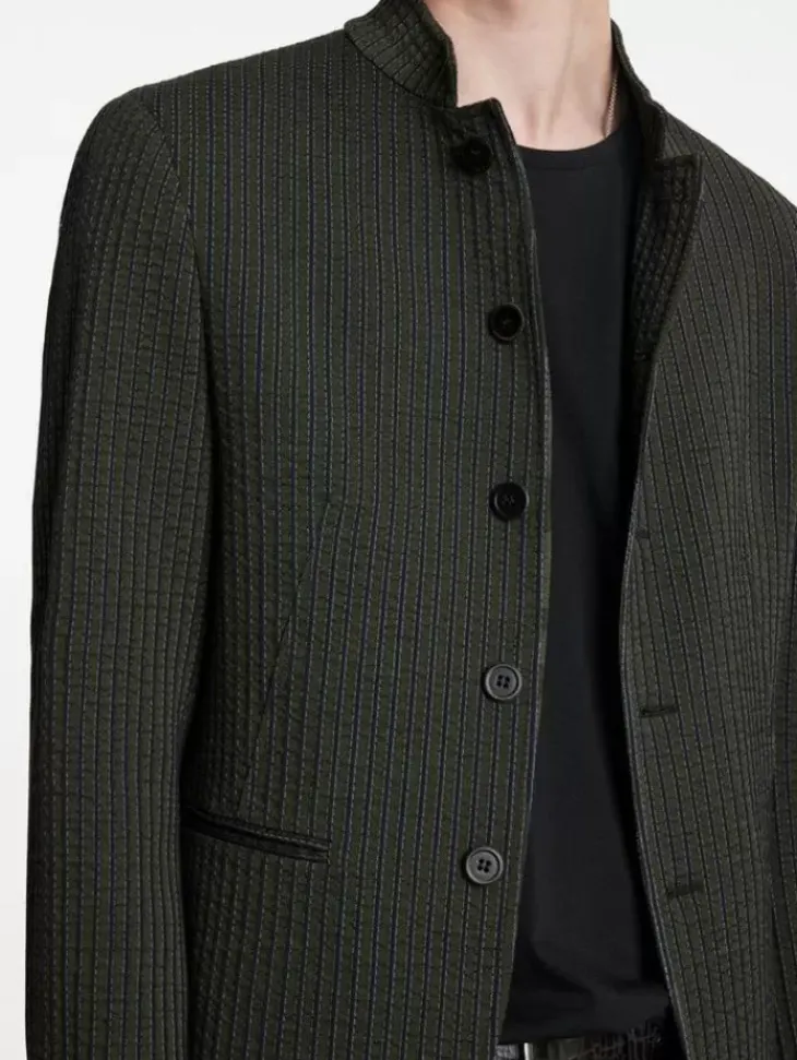 Leather & Outerwear|Tops>John Varvatos OLINVILLE JACKET DEEPOLIVE