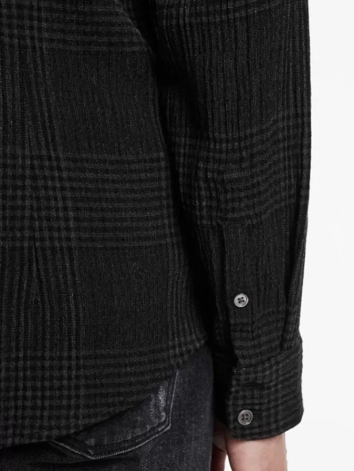 Shirts>John Varvatos ORCHARD SHIRT CHARCOALGREY