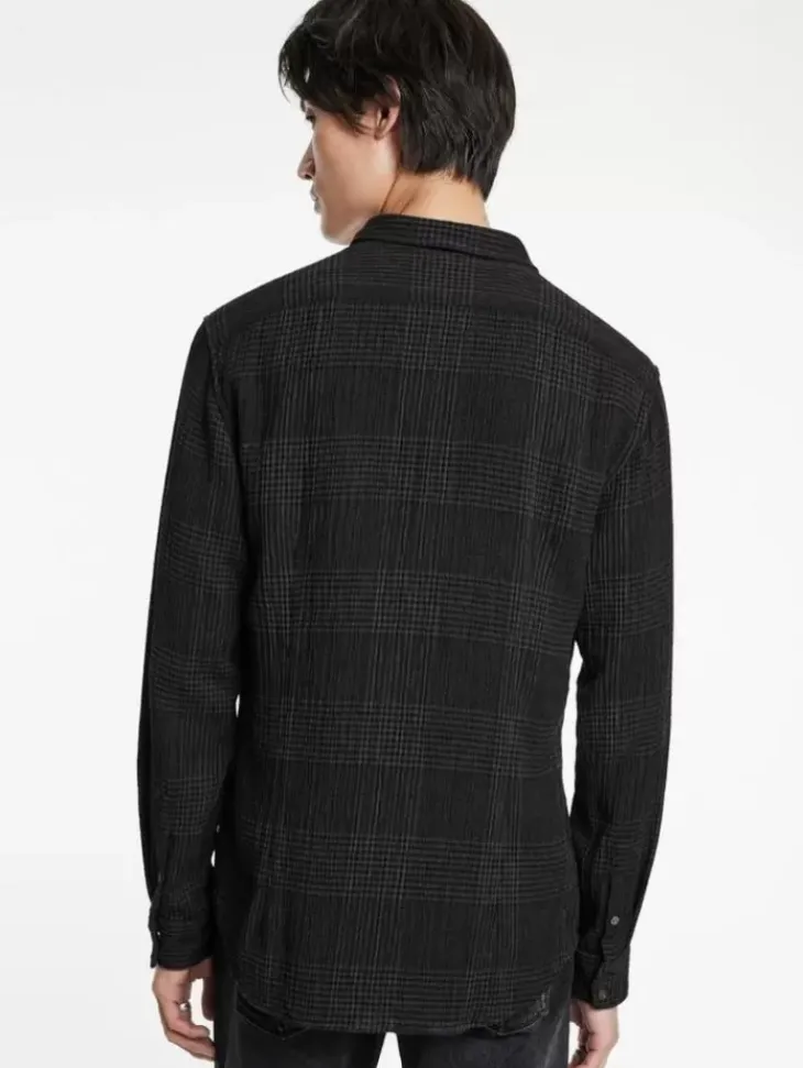 Shirts>John Varvatos ORCHARD SHIRT CHARCOALGREY