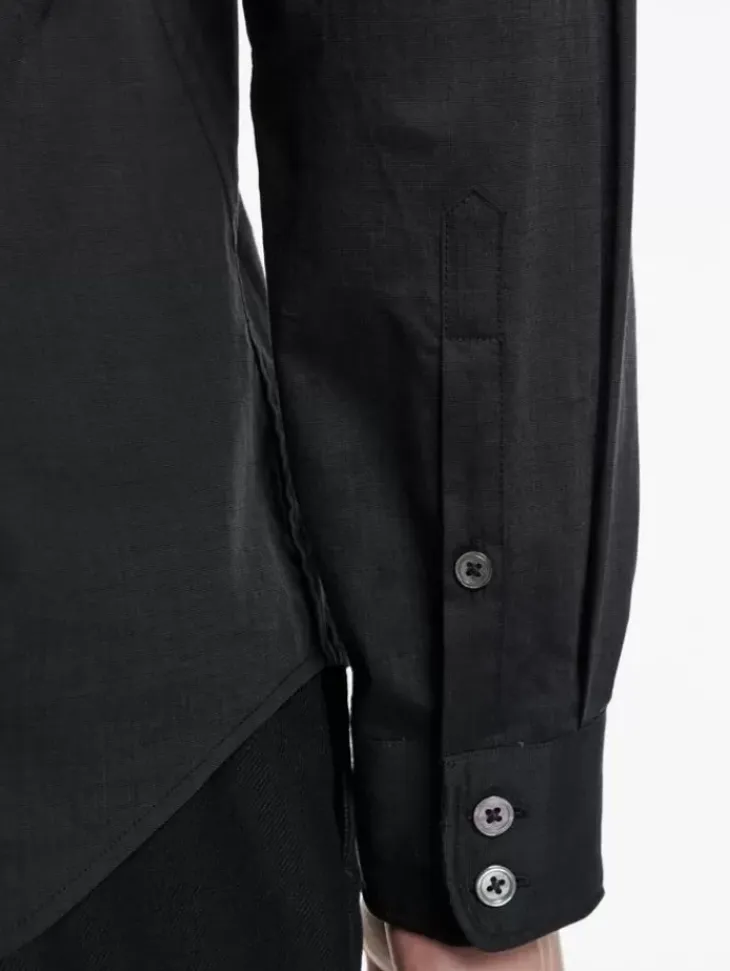 Shirts>John Varvatos ORCHARD SHIRT CARBON