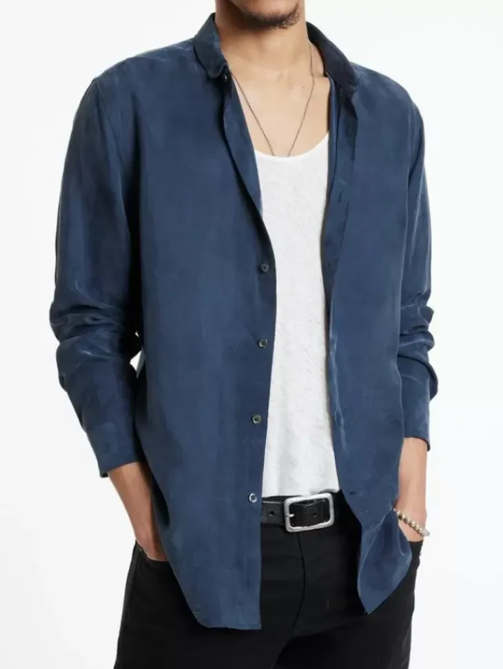 Shirts>John Varvatos ORCHARD SHIRT INDIGO