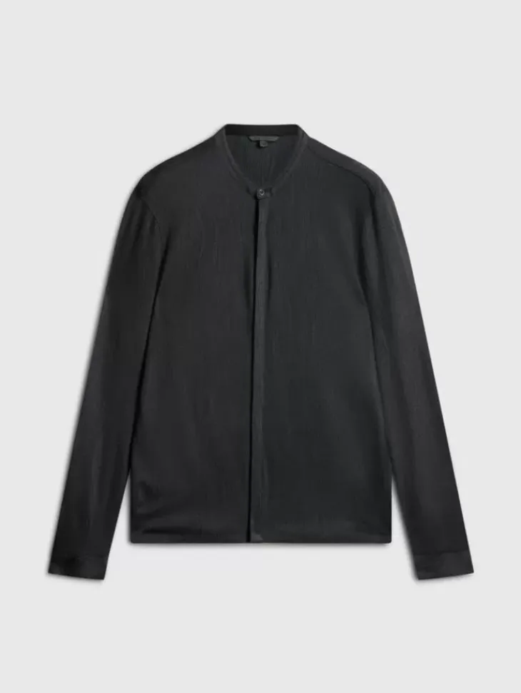 Shirts>John Varvatos OTAVIO SHIRT BLACK