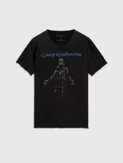 Graphic Tees>John Varvatos OZZY OSBOURNE TEE BLACK