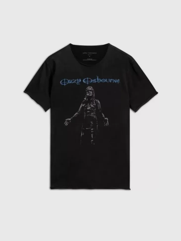 Graphic Tees>John Varvatos OZZY OSBOURNE TEE BLACK