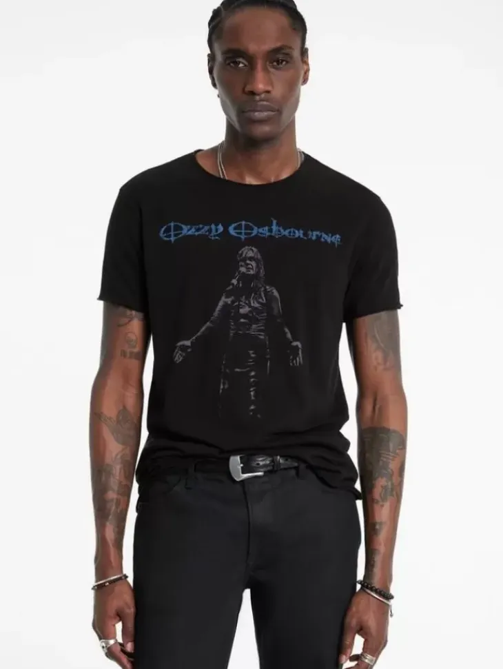 Graphic Tees>John Varvatos OZZY OSBOURNE TEE BLACK