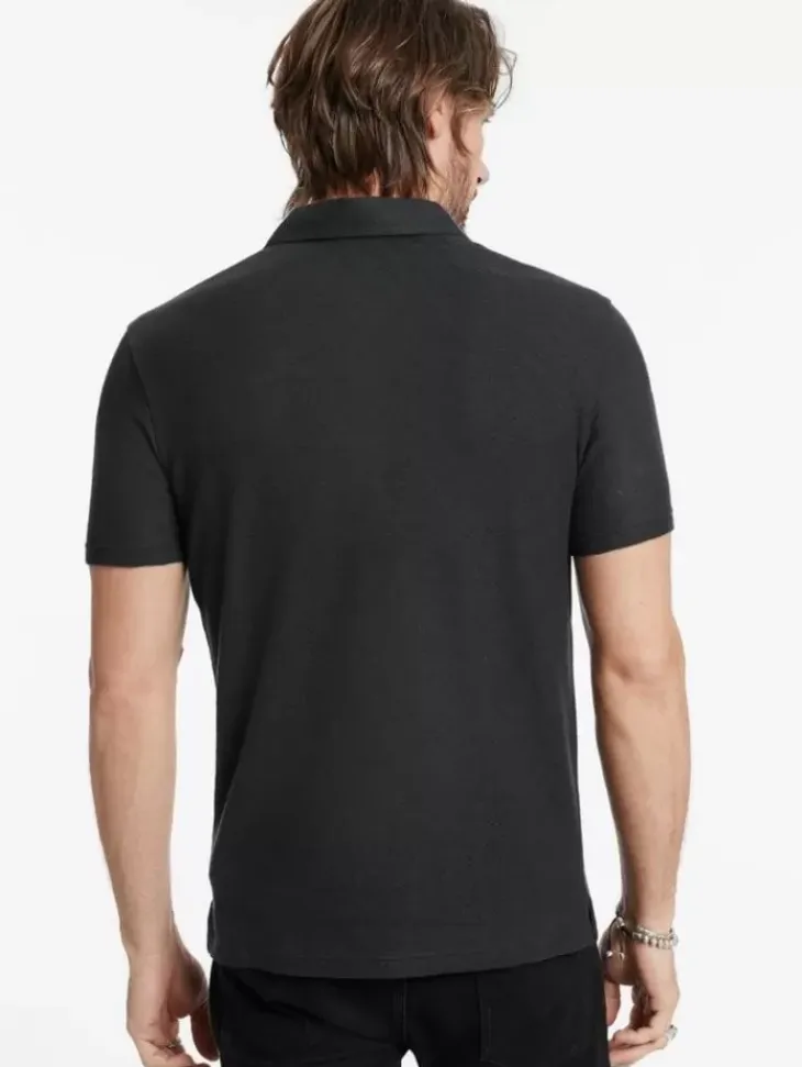 Tops>John Varvatos PALOMA POLO BLACK
