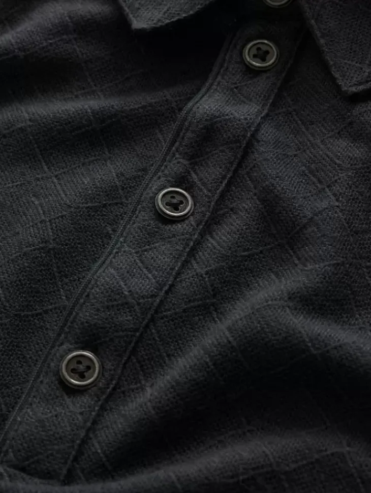 Tops>John Varvatos PALOMA POLO BLACK