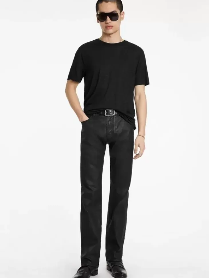 T-Shirts>John Varvatos PARK CREWNECK BLACK