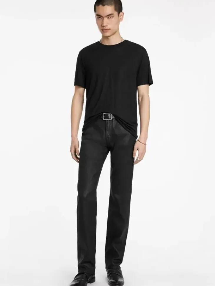 T-Shirts>John Varvatos PARK CREWNECK BLACK